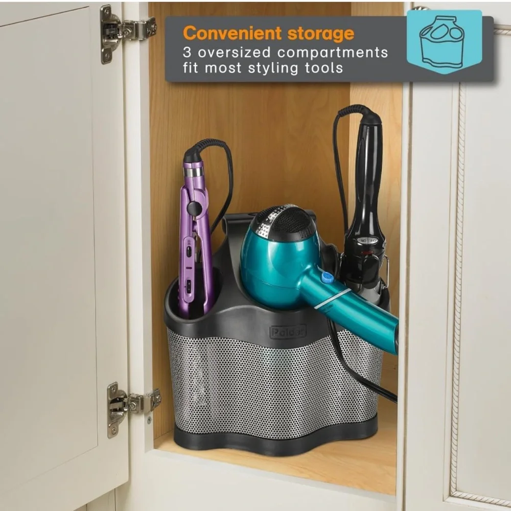 Polder Style Station - hair tools organizer